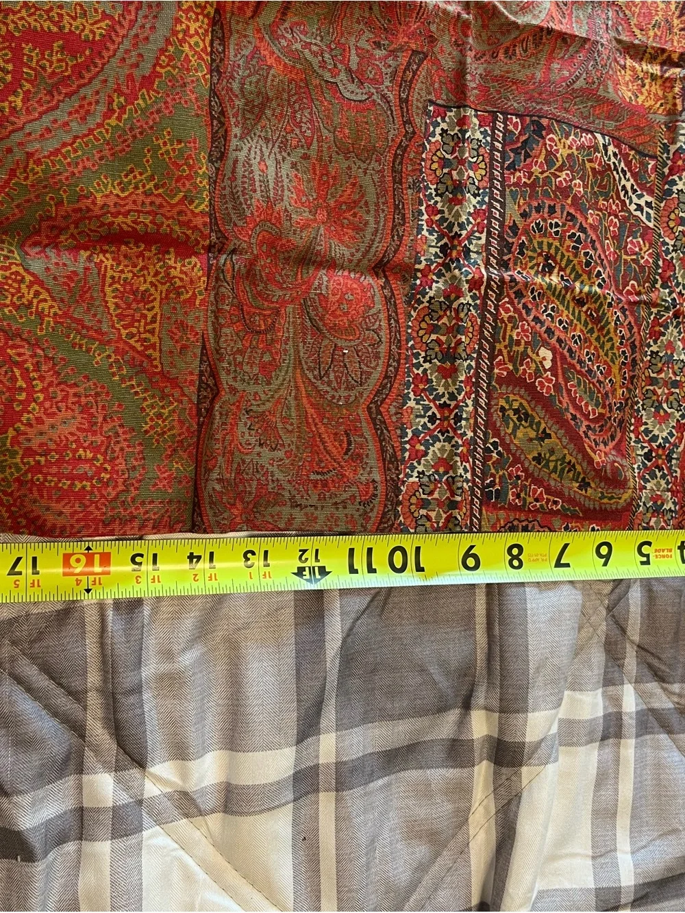 Pottery Barn Red Multi Paisley Napkins or Placemats Set